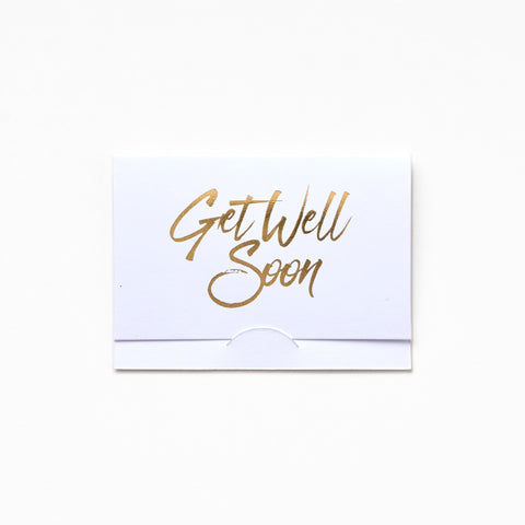 Pocket Greeting Card - GET WELL SOON