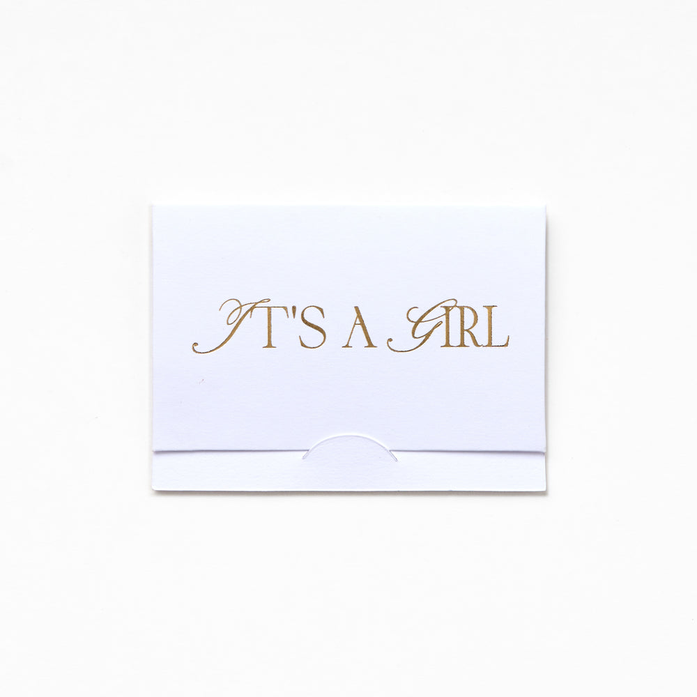 Pocket Greeting Card - IT'S A GIRL
