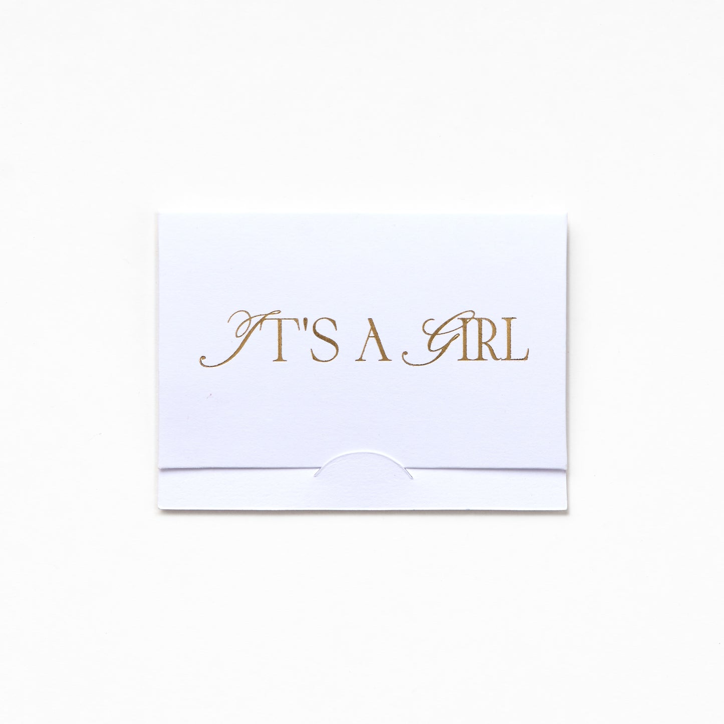 Pocket Greeting Card - IT'S A GIRL