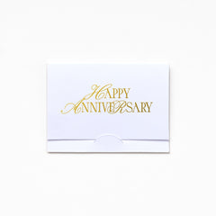 Pocket Greeting Card - HAPPY ANNIVERSARY