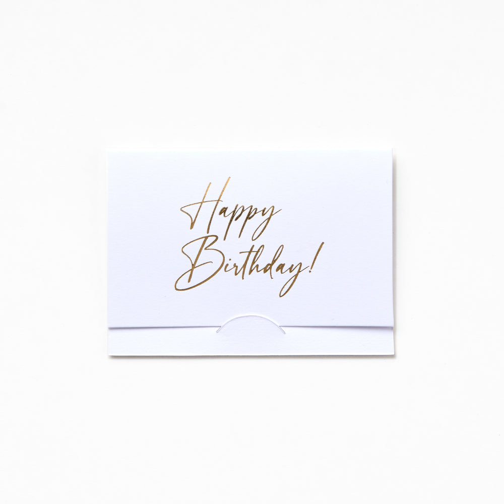 Pocket Greeting Card - HAPPY BIRTHDAY