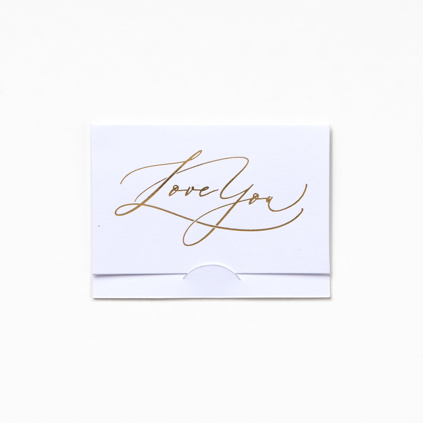 Pocket Greeting Card - LOVE YOU